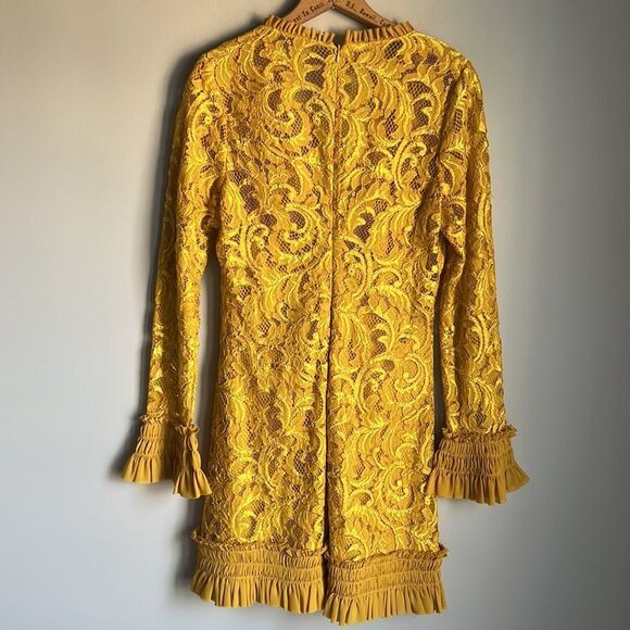 Alexis Yellow Mini Dress - Picture 3 of 13